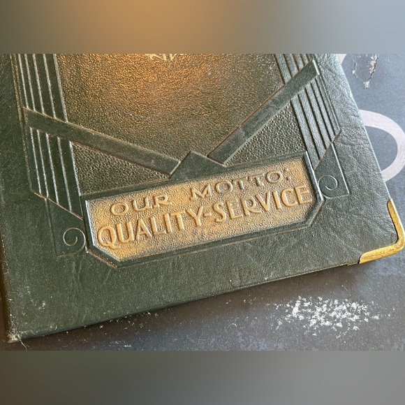 🤩 AWESOME 🤩 Antique / Vintage Hardcover Menu from Fort Bragg - a Rare Find 🔥 - Picture 9 of 17